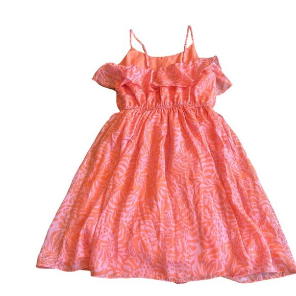 Lilly Pulitzer for Target Spaghetti Strap Dress Flounce Giraffing Me Crazy Small - Picture 6 of 11